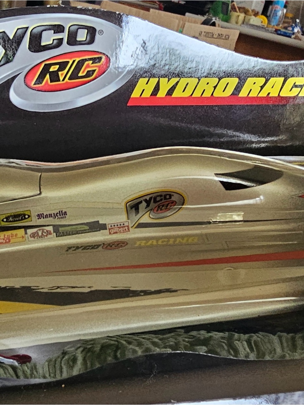 RC Gold Hydro Racing Boat - Kids Toys Cars & Vehicles